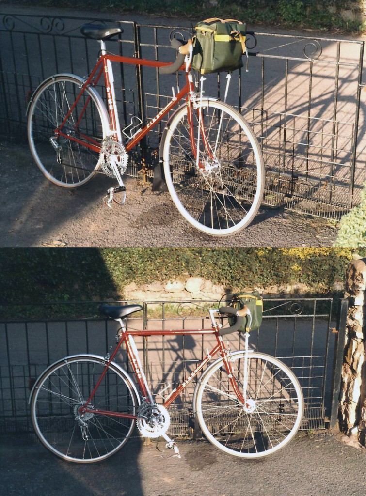 Judy's husband's bike.